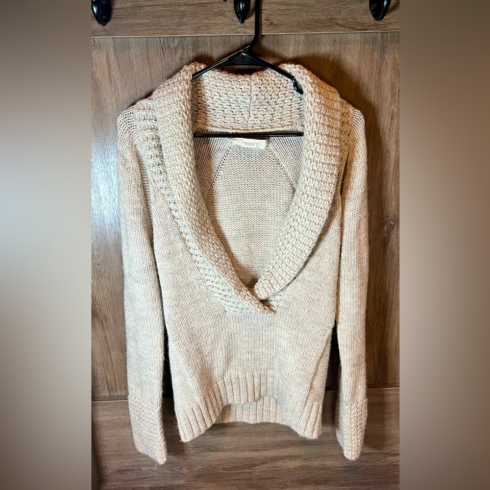 Ann Taylor Loft Beige Sweater